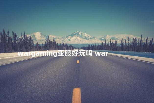 wargaming亚服好玩吗 wargaming官网亚服